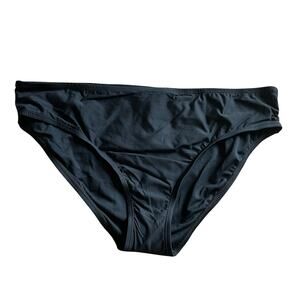 NWOT! Women's Freshwater Hipster Black Swim Bottoms Size XXL